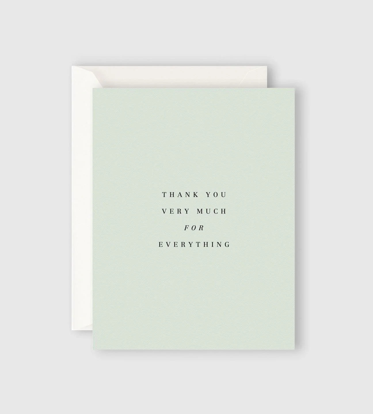 FATHER RABBIT THANKYOU CARD