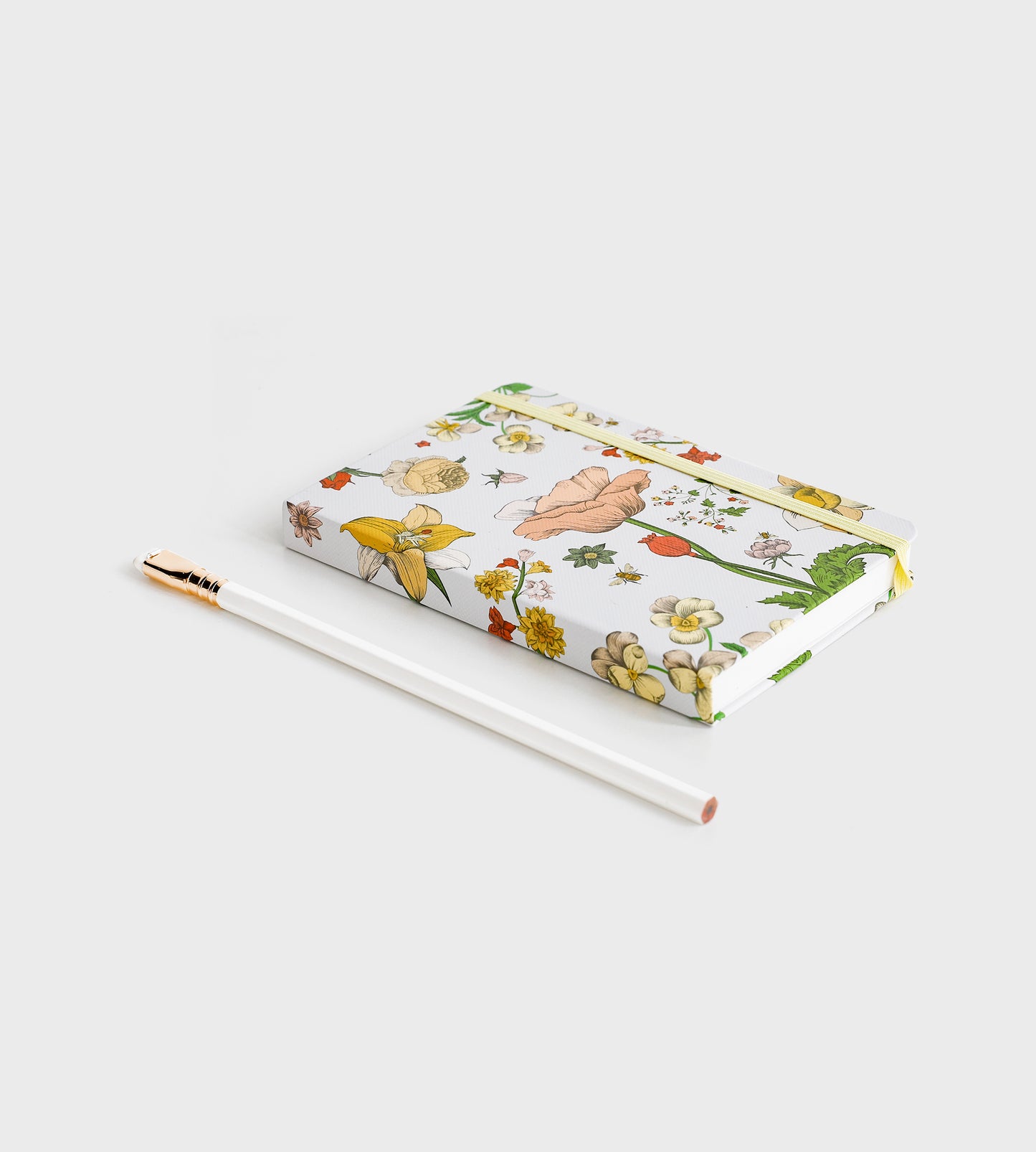 FATHER RABBIT A6 HARD COVER NOTEBOOK VINTAGE WALLPAPER