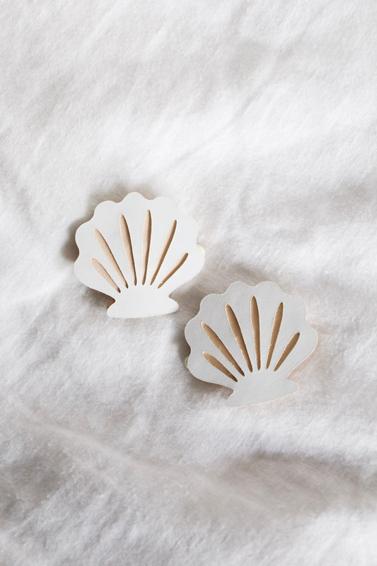 Seashell Hair Clip Set